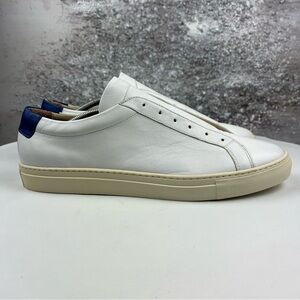 530 Gustin white and Blue Men's leather Sneakers 13